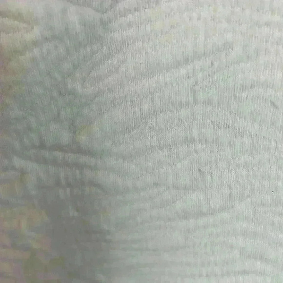 Isaac Mizrahi Jacket White Women’s Size Medium Quilted Cotton Blend Pockets - Picture 4 of 7